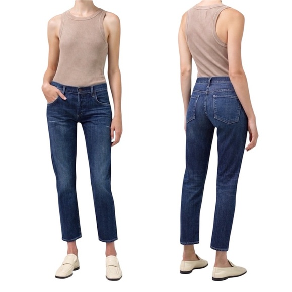 NWOT Citizens of Humanity Emerson Slim Boyfriend Jeans Size 25 - Picture 1 of 8